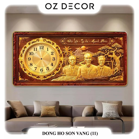 Tranh Đồng Hồ Decor | Độc Lập Tự Do