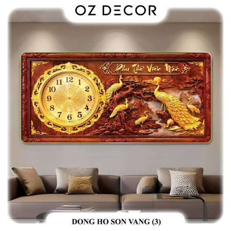 Tranh Đồng Hồ Decor | Phu Thuê Viên Mãn 1