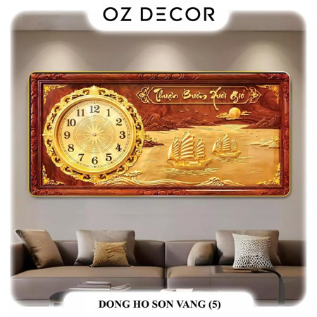 Tranh Đồng Hồ Decor | Thuận Buồn Xuôi Gió 3